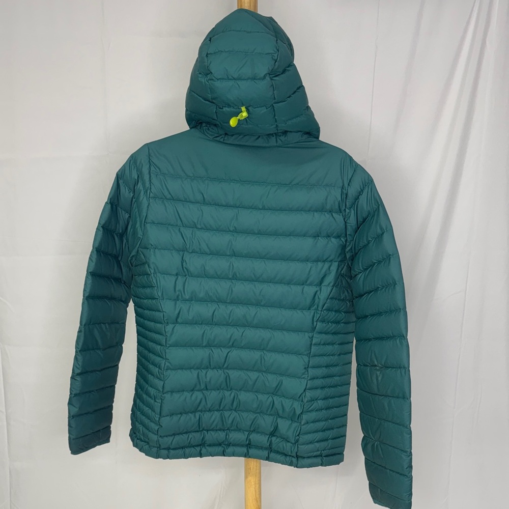 Patagonia Womens Teal Down Sweater Hoody - Picture 2 of 4
